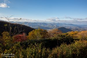 View from the Blue Ridge Parkway, North Carolina.
